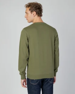 Discount Aquascutum Active Active Big Logo Crew Neck Fleece