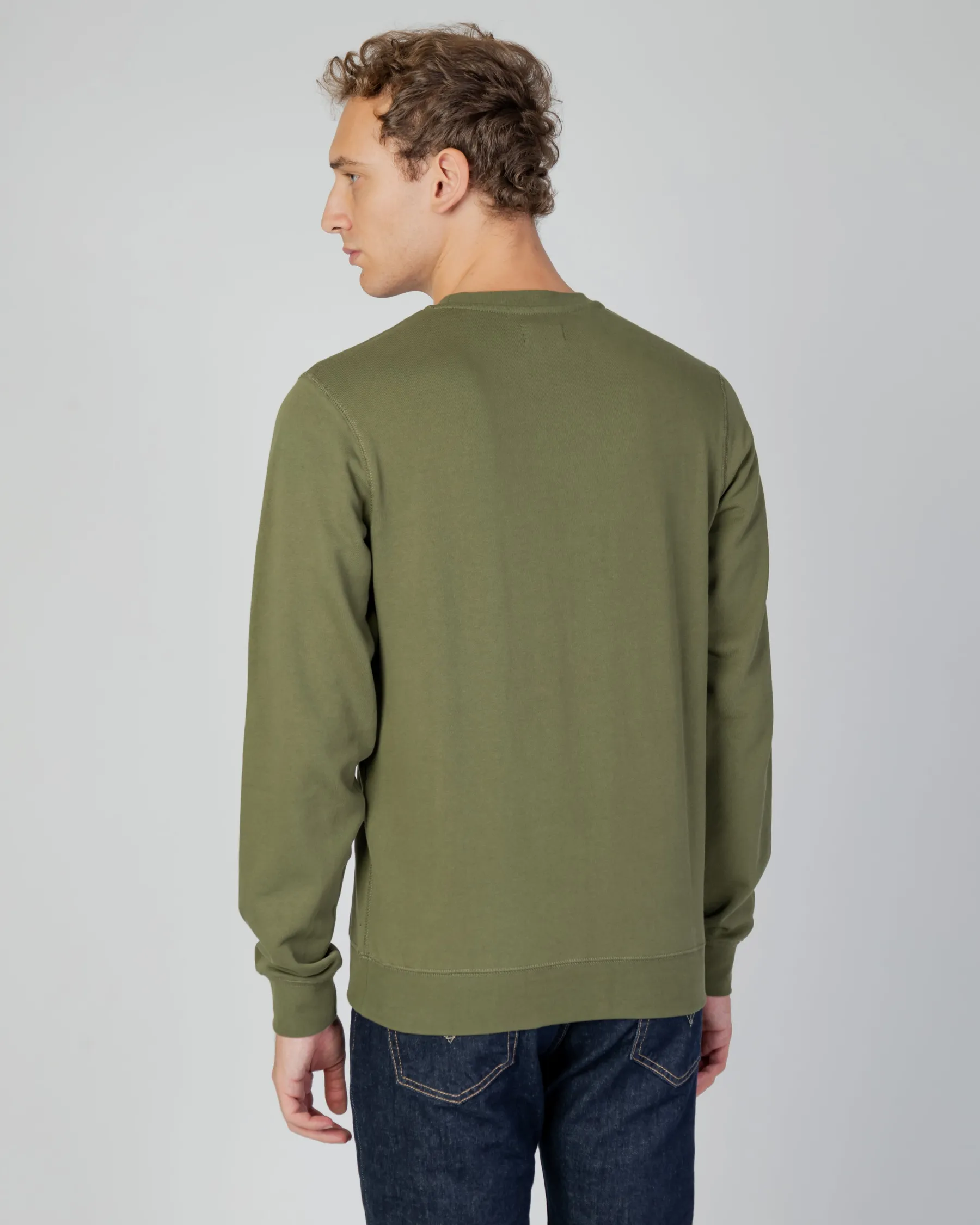 Discount Aquascutum Active Active Big Logo Crew Neck Fleece