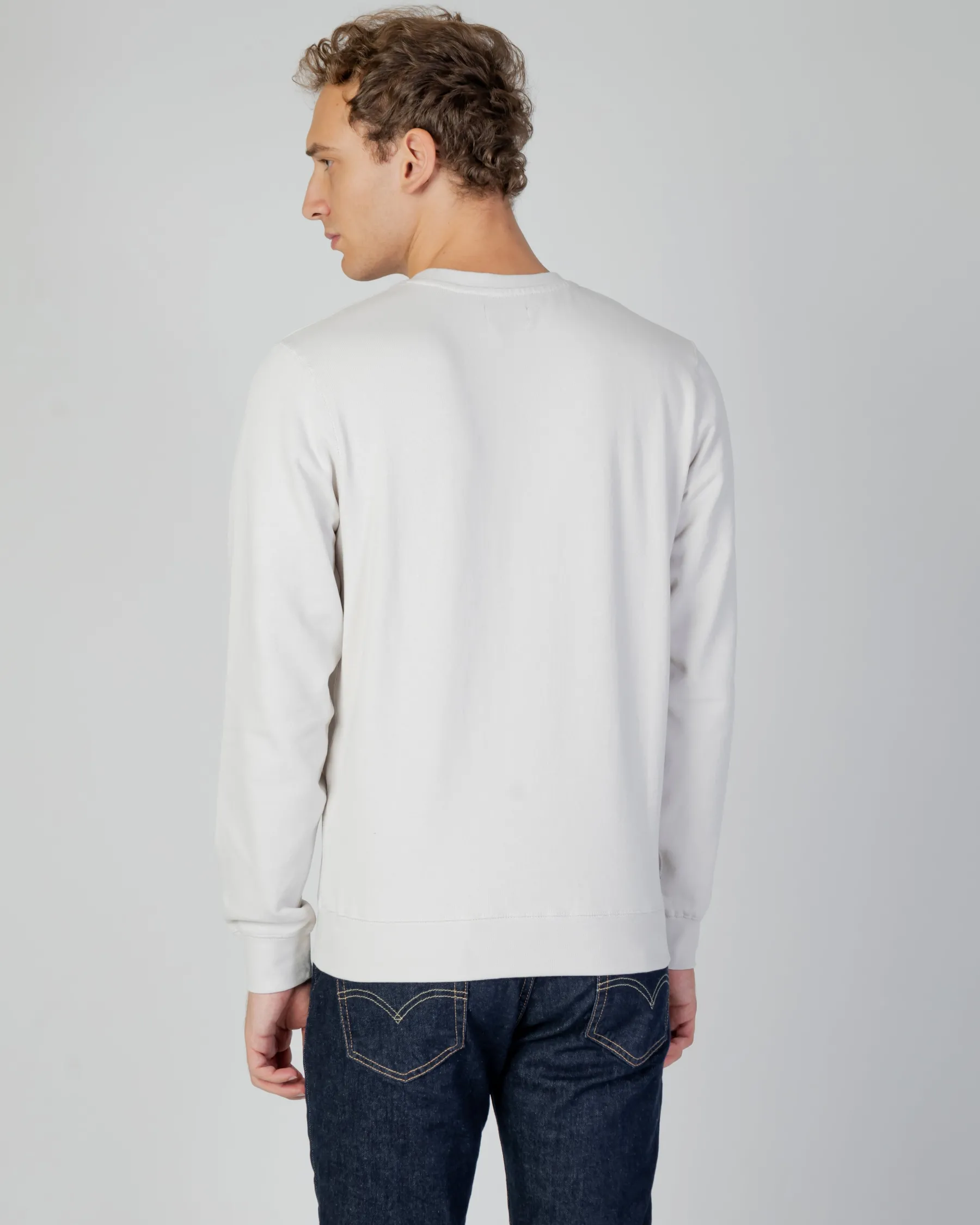 Hot Aquascutum Active Active Big Logo Crew Neck Fleece