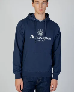 Online Aquascutum Active Active Big Logo Hoodie Fleece