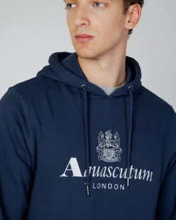Online Aquascutum Active Active Big Logo Hoodie Fleece