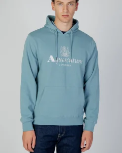 Aquascutum Active Active Big Logo Hoodie Fleece