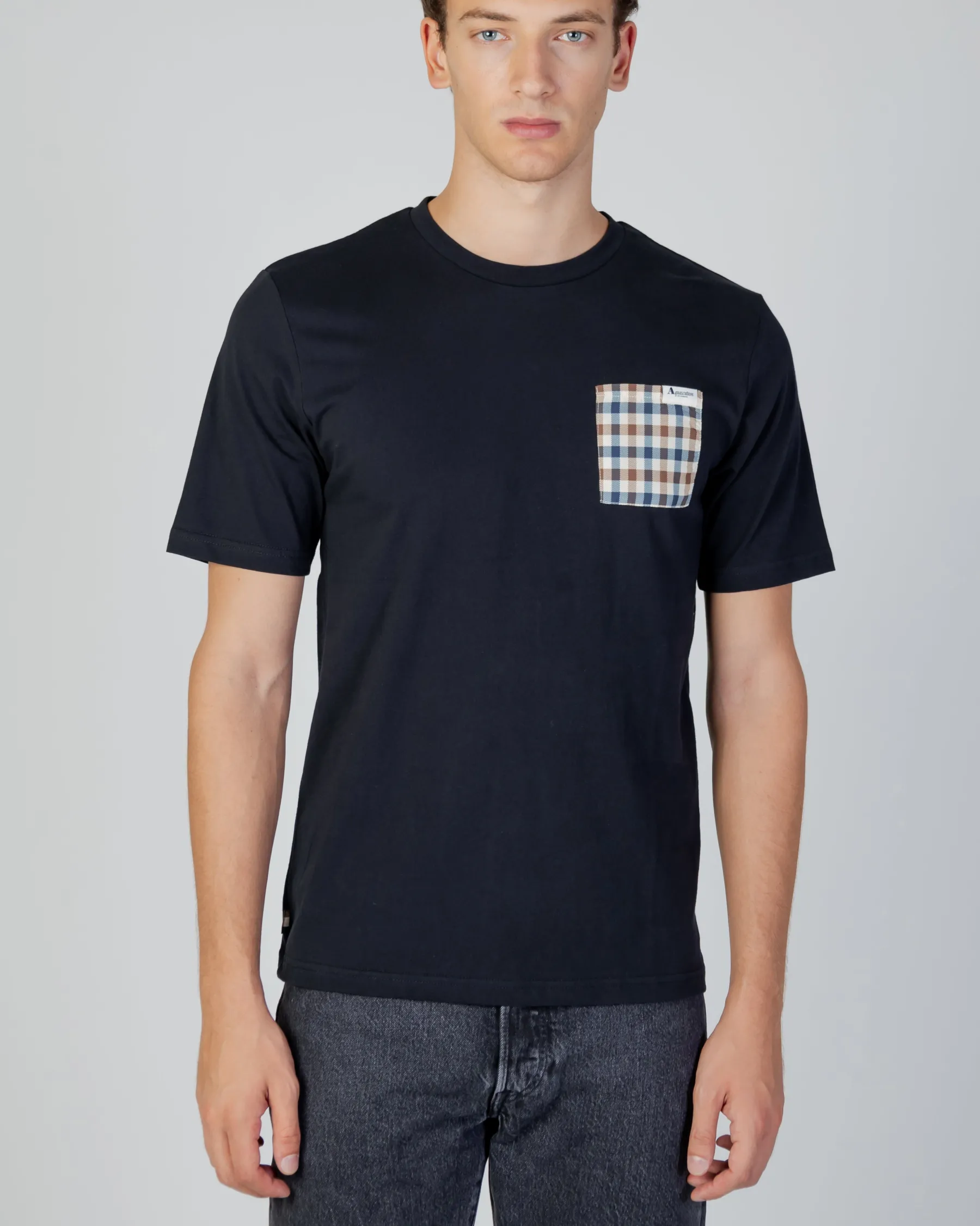 Best Aquascutum Active Active Check Pocket T-Shirt