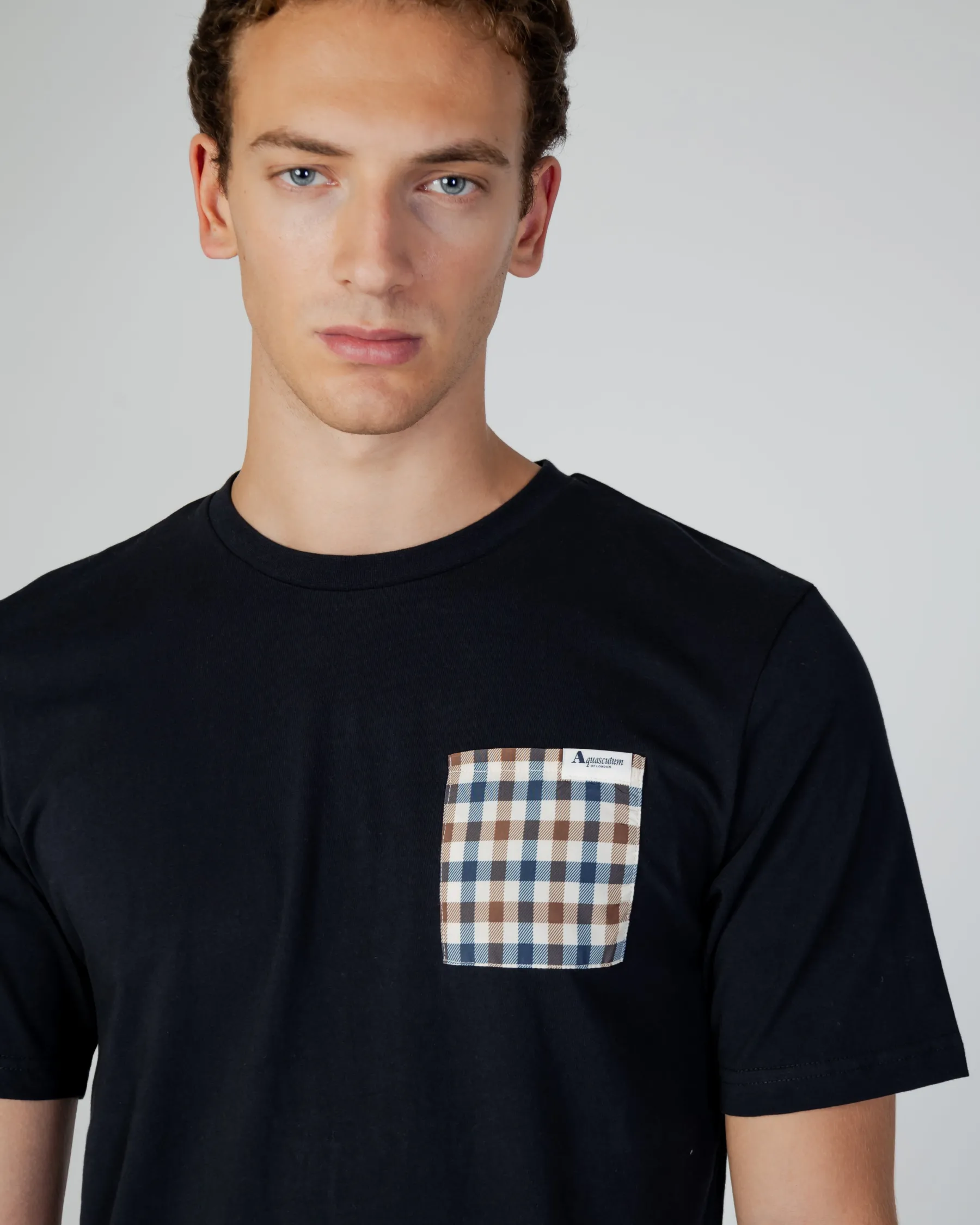 Best Aquascutum Active Active Check Pocket T-Shirt