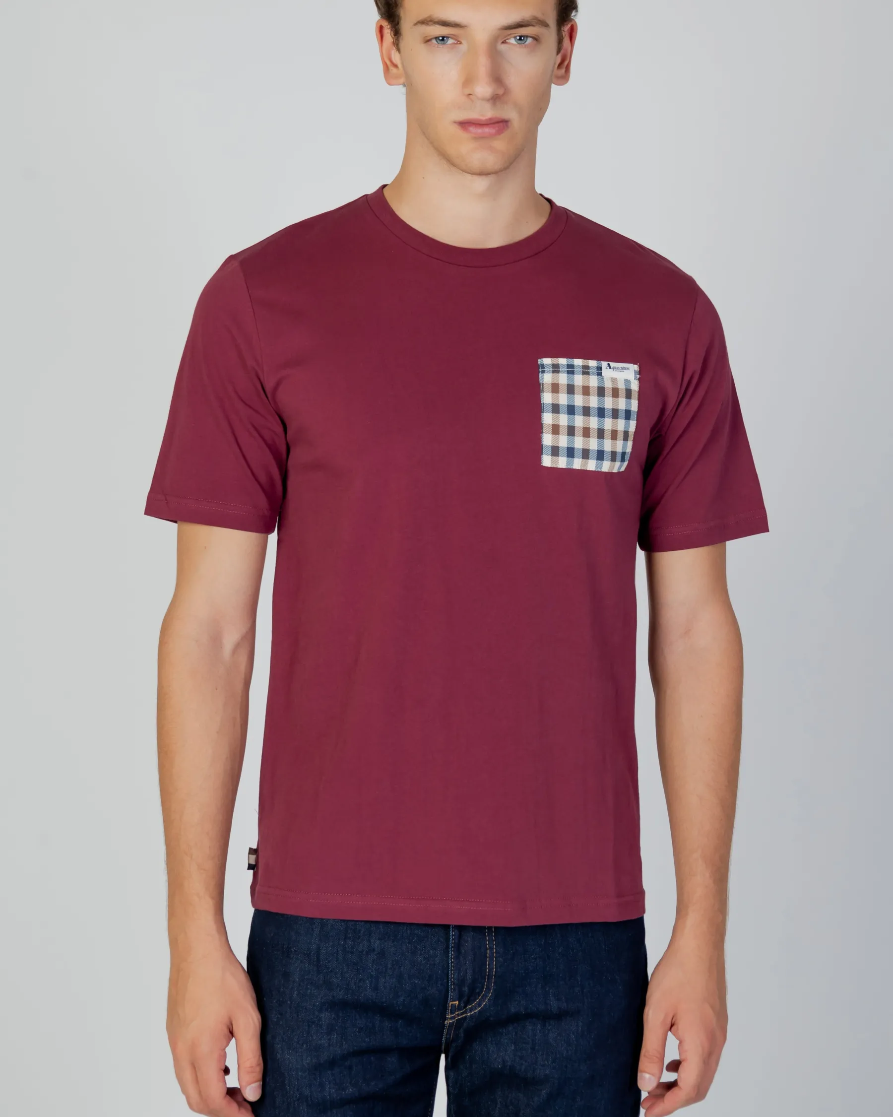 Best Aquascutum Active Active Check Pocket T-Shirt