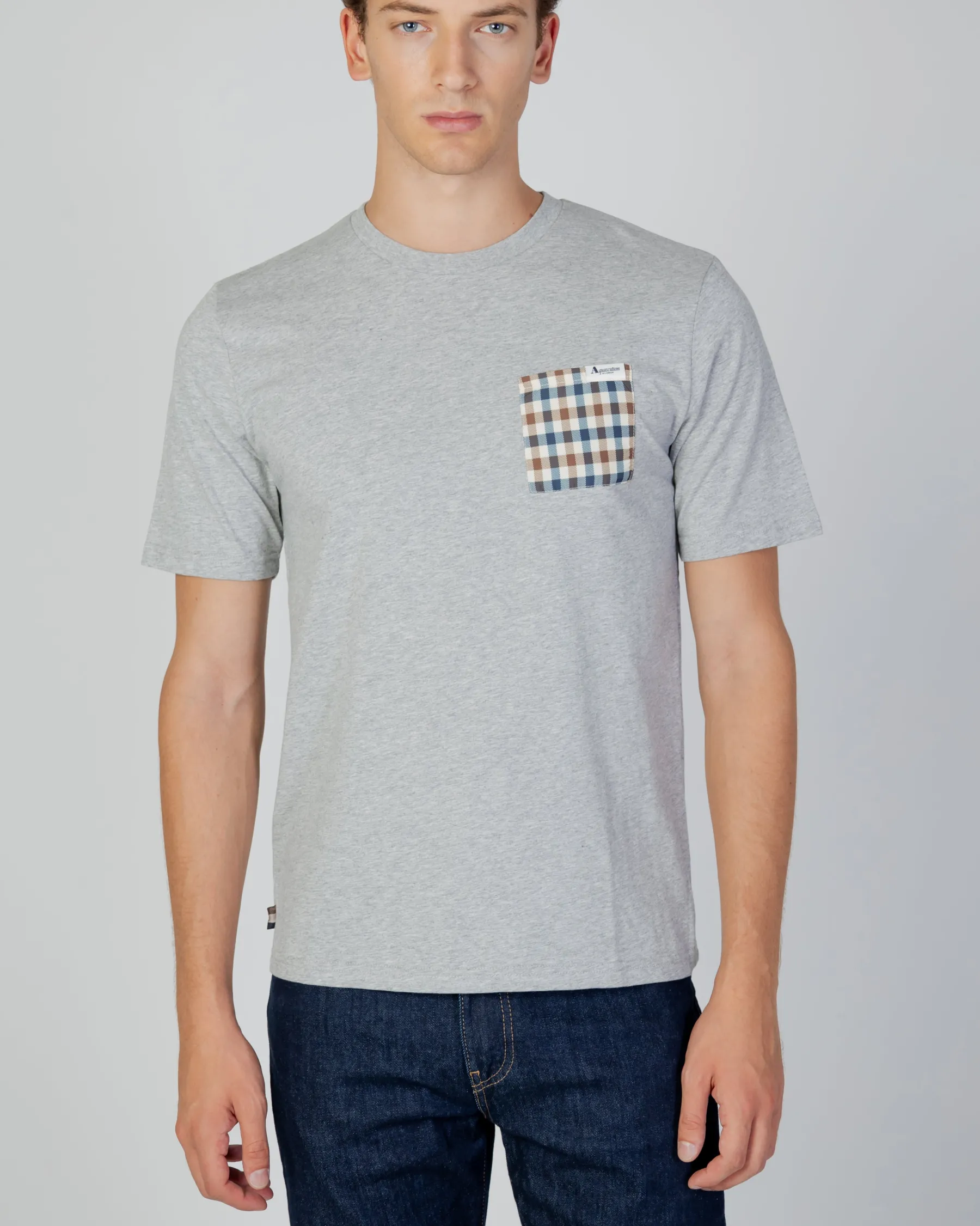 Sale Aquascutum Active Active Check Pocket T-Shirt