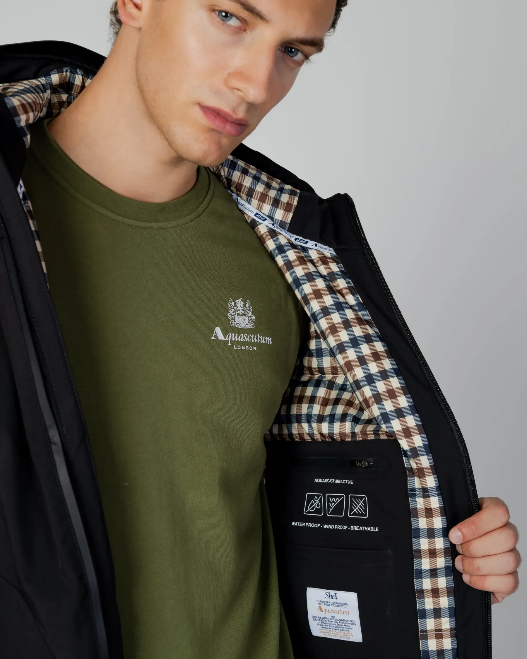 Best Aquascutum Active Active Hooded Jacket