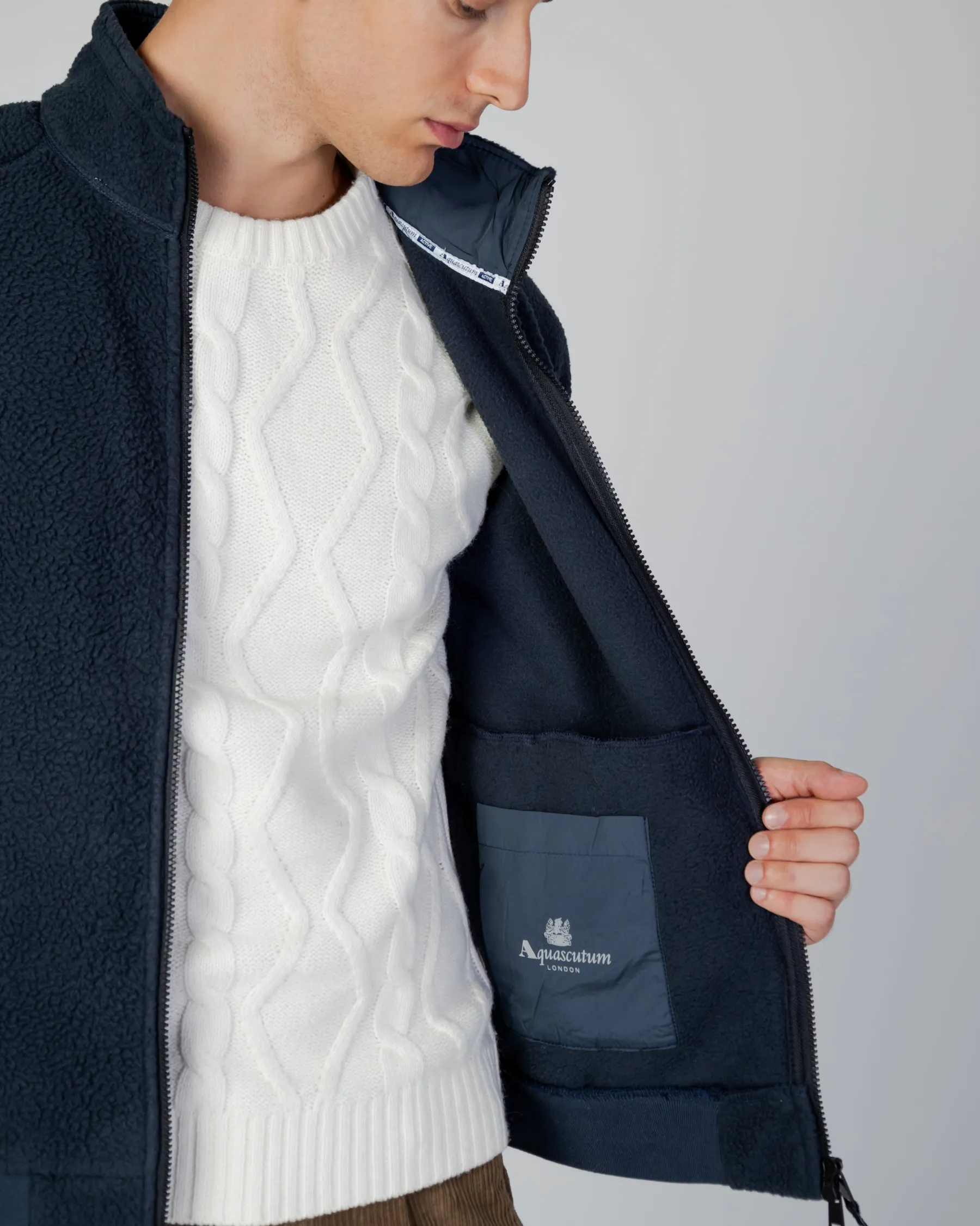 New Aquascutum Active Active One Color Sherpa