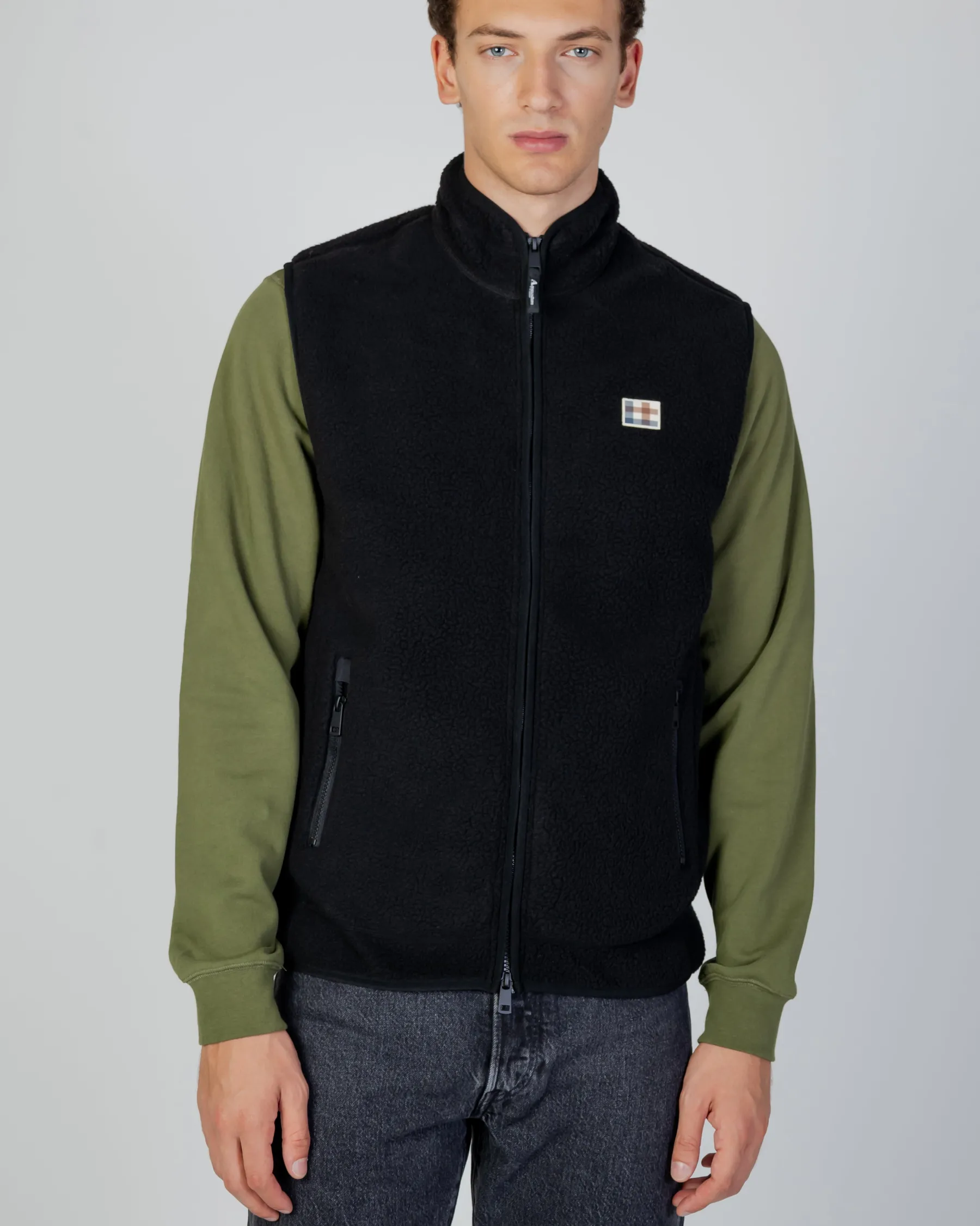 Sale Aquascutum Active Active One Color Sherpa Vest