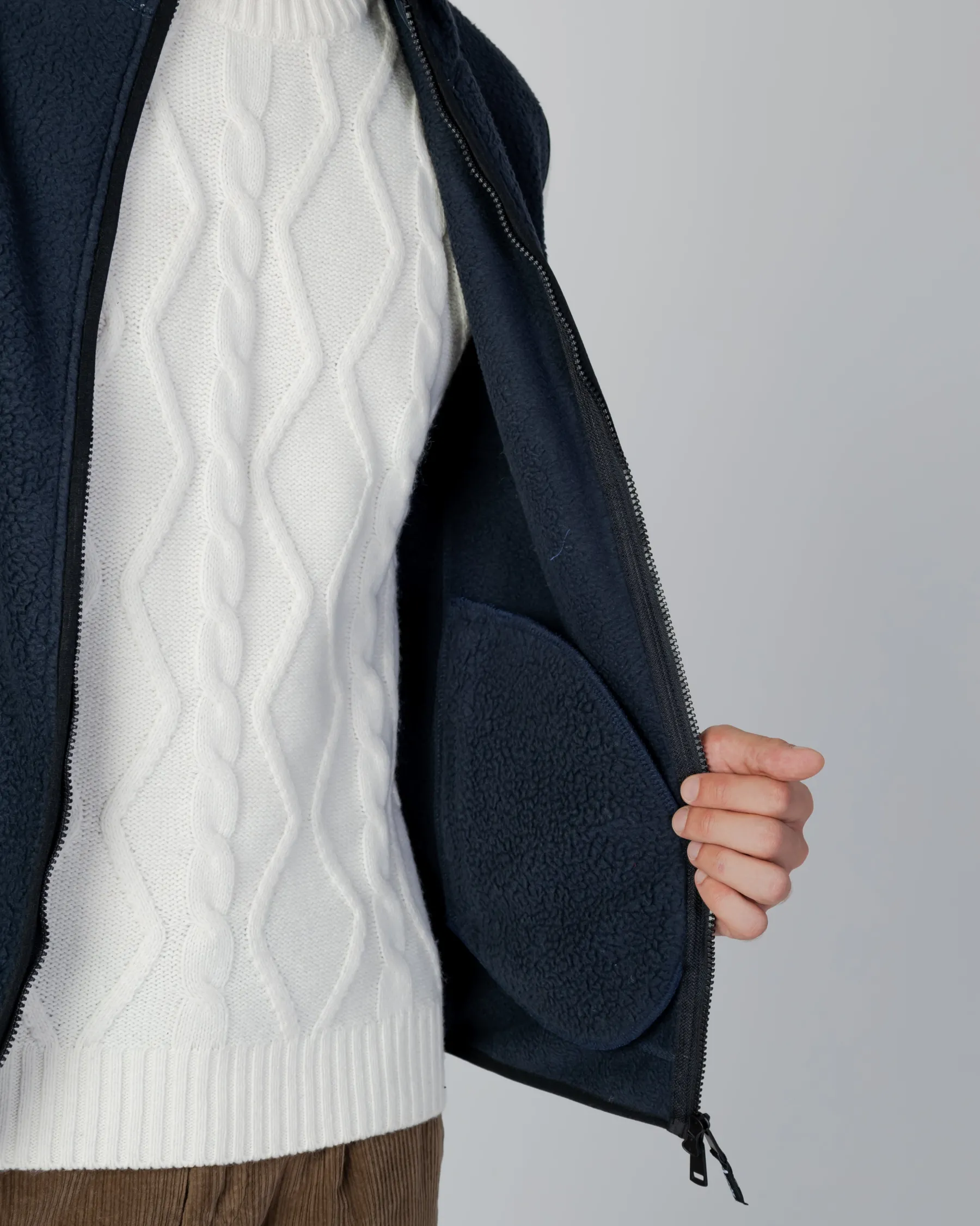 Outlet Aquascutum Active Active One Color Sherpa Vest