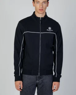 Hot Aquascutum Active Active Piping Mock Neck Fleece