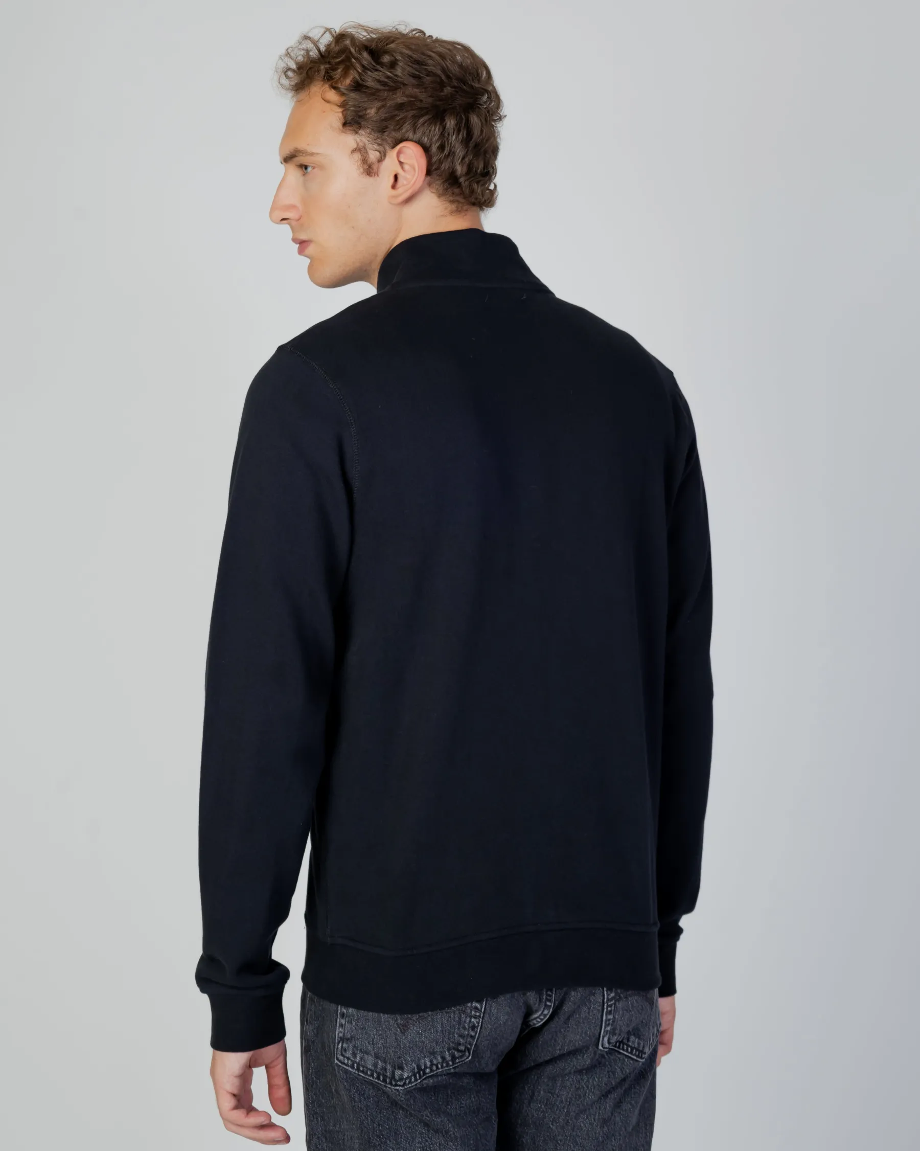 Hot Aquascutum Active Active Piping Mock Neck Fleece