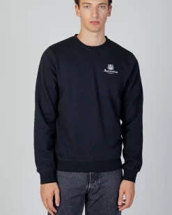 Hot Aquascutum Active Active Small Logo Crew Neck Fleece
