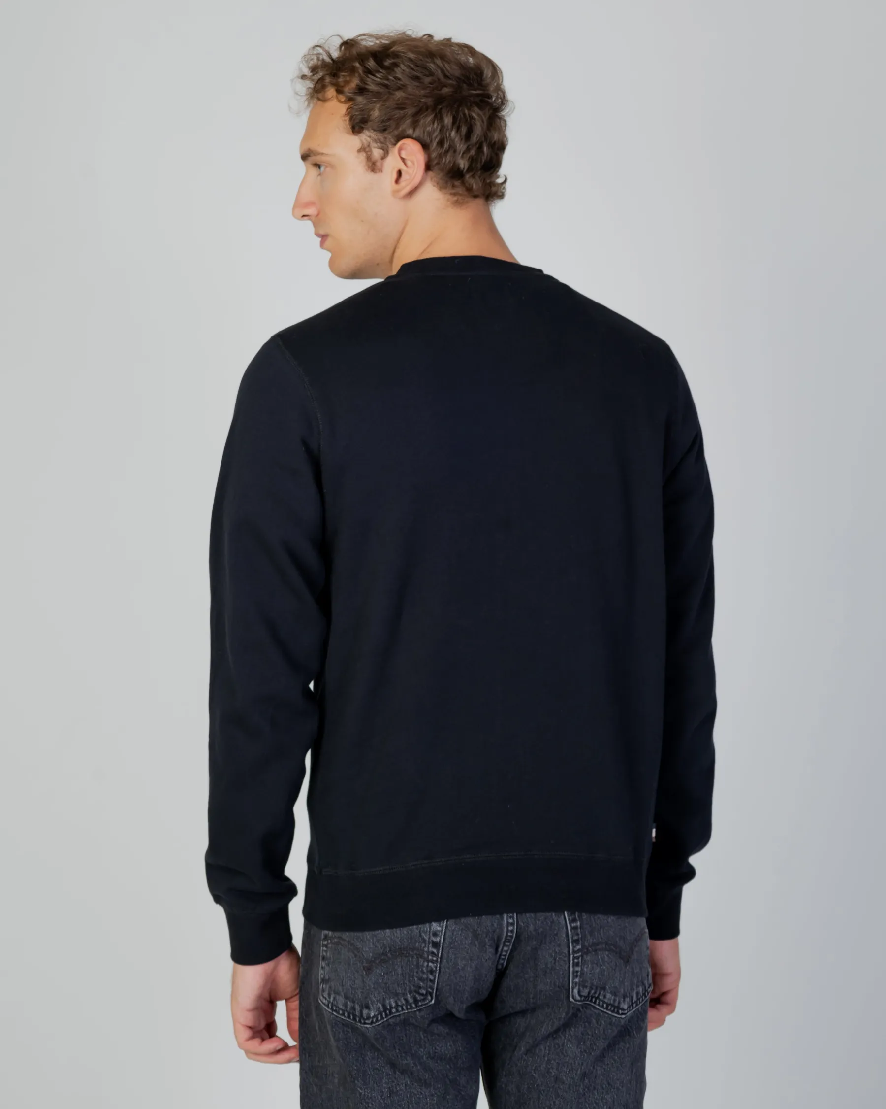 Hot Aquascutum Active Active Small Logo Crew Neck Fleece