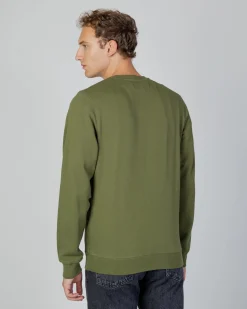 New Aquascutum Active Active Small Logo Crew Neck Fleece