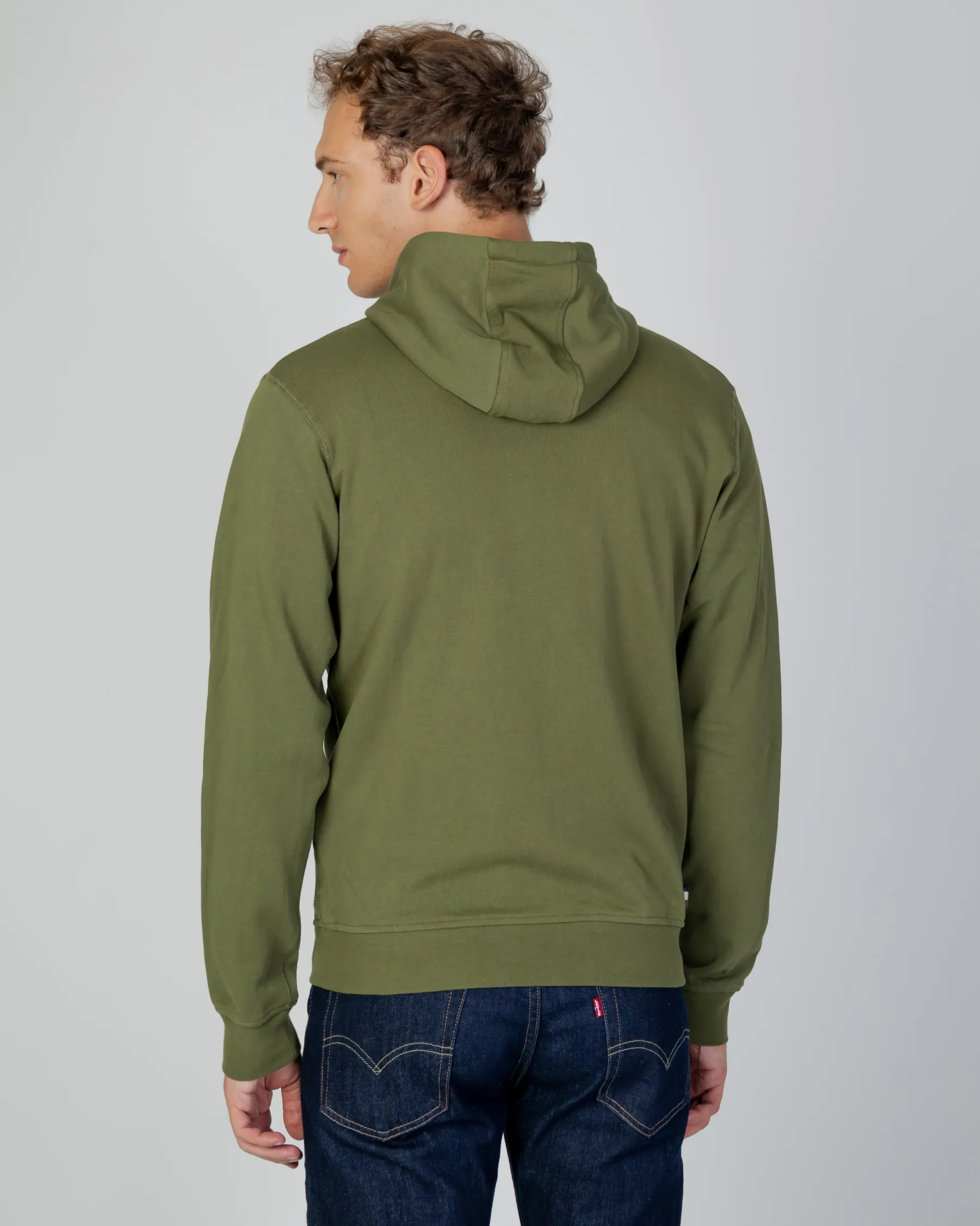 Aquascutum Active Active Small Logo Full Zip Hoodie Fleece