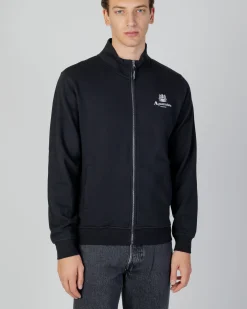 Online Aquascutum Active Active Small Logo Full Zip Mock Neck Fleece