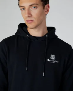 Discount Aquascutum Active Active Small Logo Hoodie Fleece