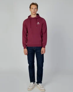 Discount Aquascutum Active Active Small Logo Hoodie Fleece