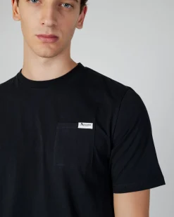 New Aquascutum Active Active Small Logo Pocket T-Shirt