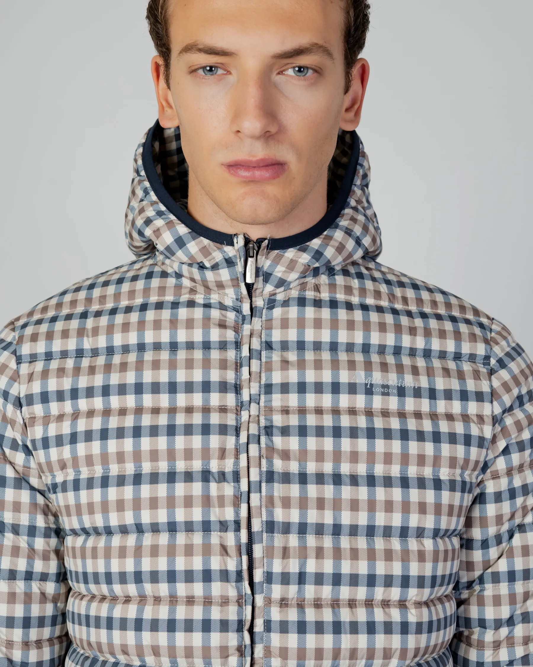 New Aquascutum Active Active100Gr Hooded Jacket