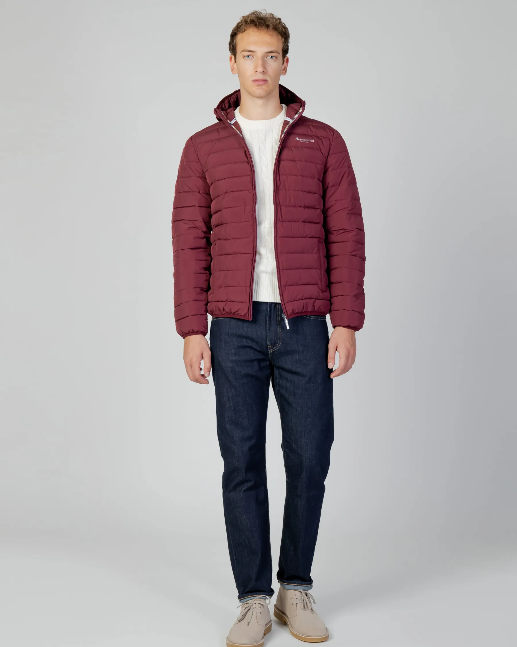 Discount Aquascutum Active Active100Gr Hooded Jacket