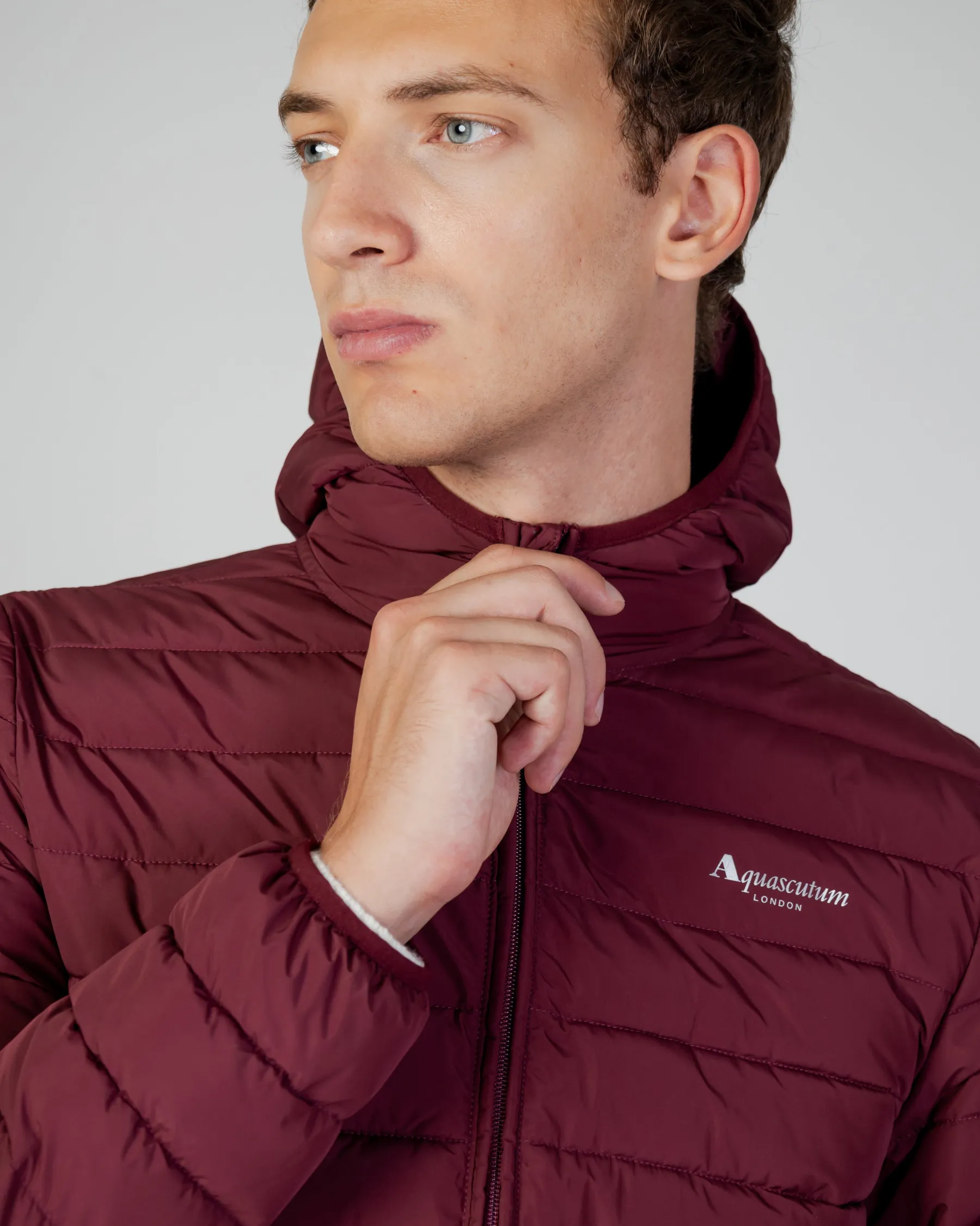 Discount Aquascutum Active Active100Gr Hooded Jacket