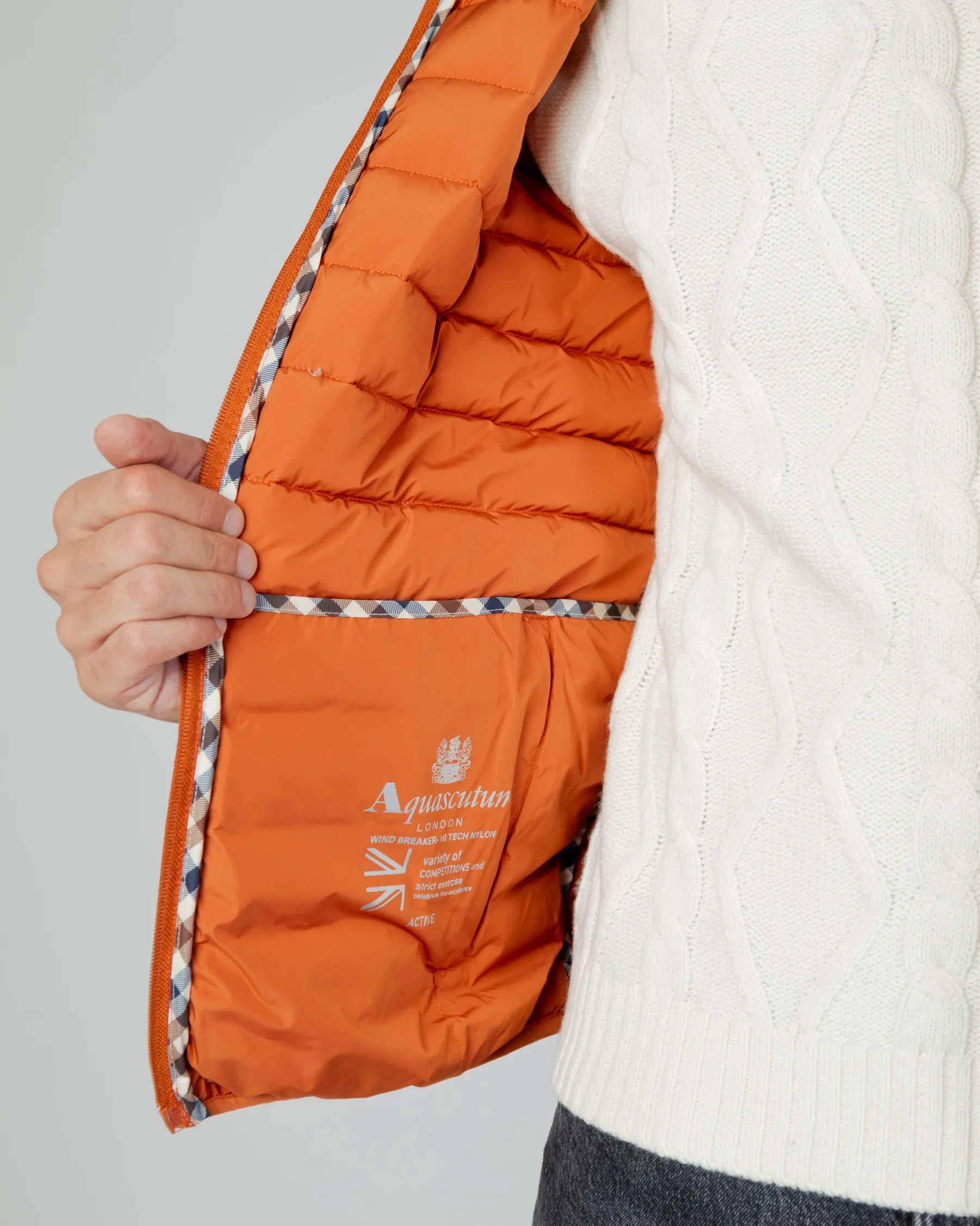 Sale Aquascutum Active Active100Gr Hooded Jacket
