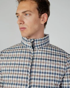 New Aquascutum Active Active100Gr Mock Neck Jacket