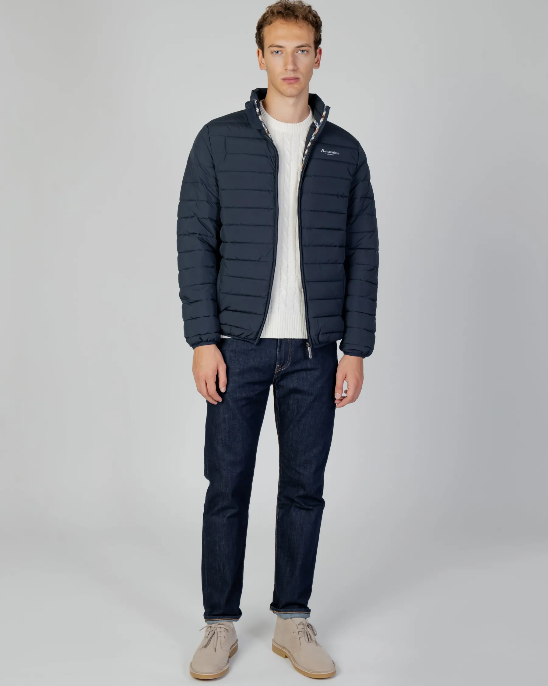 Discount Aquascutum Active Active100Gr Mock Neck Jacket